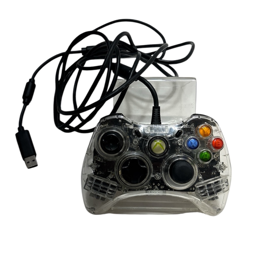 AfterGlow Wired Transparent Game Controller For Microsoft Xbox 360 PL-3602